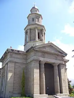 St George's Anglican Church, Battery Point; completed 1836; steeple and portico from 1841.[10]