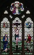 St Leonard's Church Main window: the crucifixion