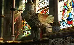 Inside St Mary's at Studley Royal