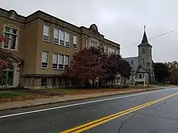 Parochial school, St. Paul R. C. Church, Blackstone, Massachusetts, 1927.
