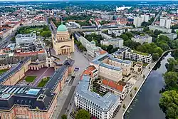 City centre of Potsdam, capital of Brandenburg