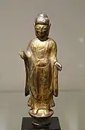 Standing Buddha, Korea, Unified Silla dynasty, 8th century AD