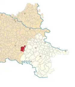 Location of Stari Mikanovci
