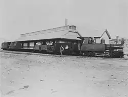 Irvinebank Tramway station ~1909