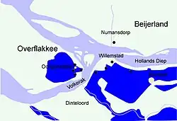 Stelling van het Hollands Diep en Volkerak Defense line of Hollands Diep en Volkerak