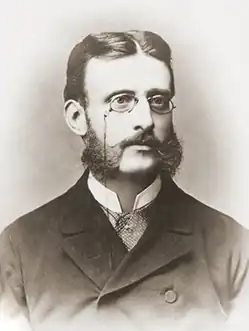 An undated photograph of Friedrich Stellwag von Carion.