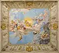 Imperial Staircase: Apotheosis of Charles VI (fresco by Paul Troger, 1739)