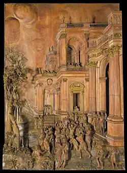 Grinling Gibbons's Stoning of Saint Stephen