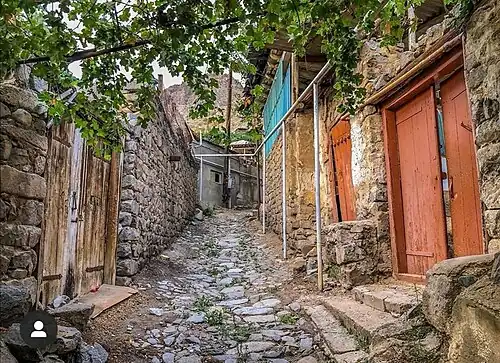 Street in Poqr Tagh, Meghri