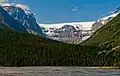 Stutfield Glacier from Icefields Parkway Viewpoint