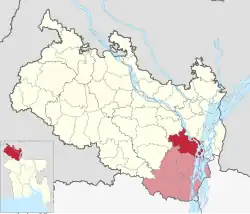 Location of Sundarganj