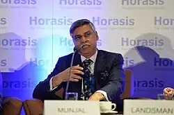 Sunil Kant Munjal, managing director of Hero MotoCorp (Class of '73)