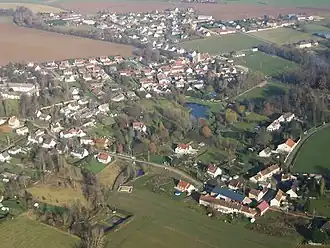 A general view of Maisoncelles-en-Brie