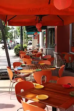 Former location at the Lincoln Road Mall in Miami Beach