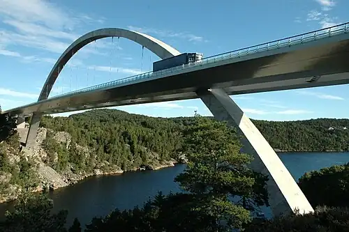 The Svinesund bridge