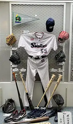 Swallows Hall of Fame display