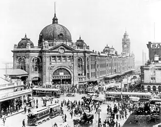 Flinders Street Station in Melbourne