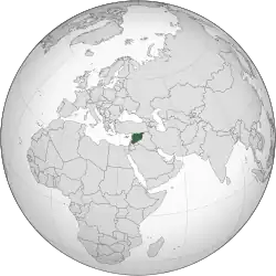 Country marked in green