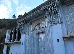 A centuries old "Tibaari" or traditional Garhwali house at Syunsi