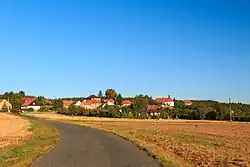 View from the southeast