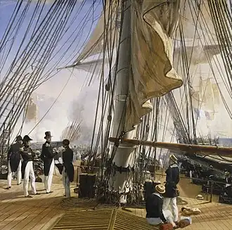 Battle of the Tagus, 1840