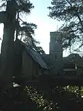 The church as seen from the north.