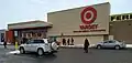 The Target store at Carrefour Angrignon in LaSalle, Quebec (store #3595) during its closing sale in 2015. Closed that year and became a Hudson's Bay in 2018. The Hudson's Bay closed in spring 2025 amid its bankruptcy.