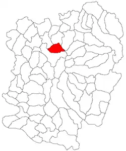 Location in Caraș-Severin County
