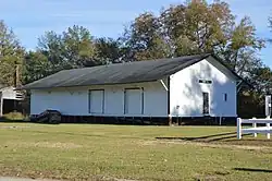 Former train station on Main Street