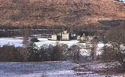 Taymouth Castle, the Python site for Scotland