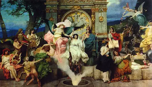 Curtain for the Lviv Theatre of Opera and Ballet