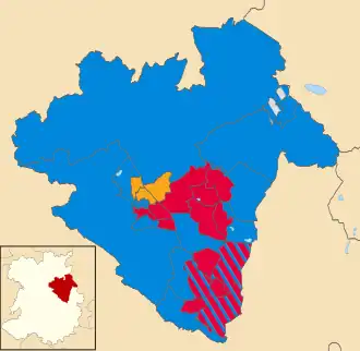 2015 results map