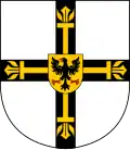 Imperial Eagle in the coat of arms of the grand master of the Teutonic Order (13th century)