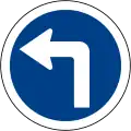 Turn left