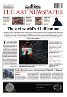 Cover of The Art Newspaper