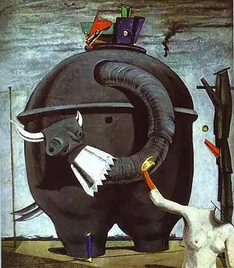 Max Ernst, The Elephant Celebes, 1921, Tate, Surrealism