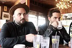 The Fliptones: David Delazyn & Chaz William Mishan in 2016