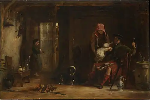 The Highland Family by David Wilkie