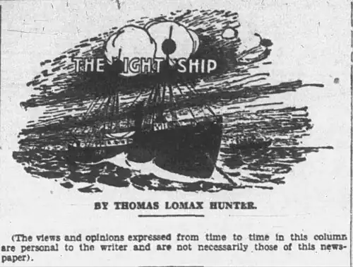 Heading for The Light Ship, 1929