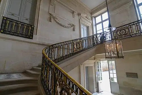 Staircase of the Petit Trianon, by Ange-Jacques Gabriel, 1764[216]