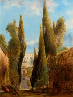 Villa d'Este, Tivoli by William Collins