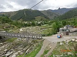 The battle place of Balakot over Satbane Fountain
