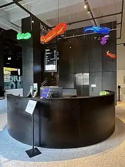 The front reception area at the NCM, 2025