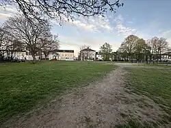 The site of the Black Lion Skatepark in Gillingham, Medway - 2025