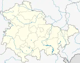 Neustadt am Rennsteig is located in Thuringia