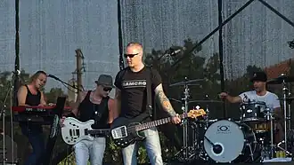 Tiamat performing at Kavarna Rock Fest 2011