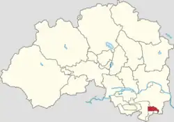 Location of Tiantongyuanbei Subdistrict within Changping District