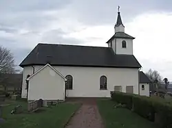 The church in Timmersdala