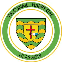 Football kit (white jersey with two broad, red, vertical stripes; red shorts with side-stripes; and white socks).