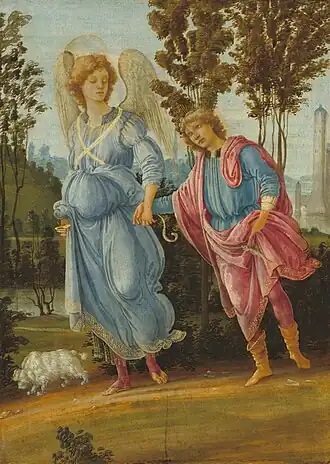 Filippino Lippi, Tobias and the Angel ( 1475–1480)